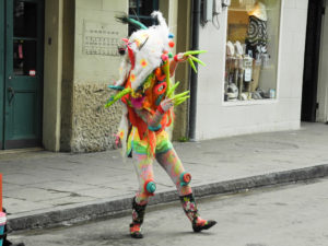 colorful street dancer