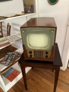 Old GE TV in a Museum in TX