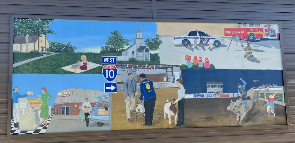 Mural of Katy, TX Activities
