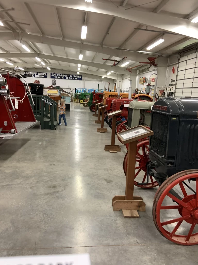Antique Farm Equipment Museum Display in Katy, TX