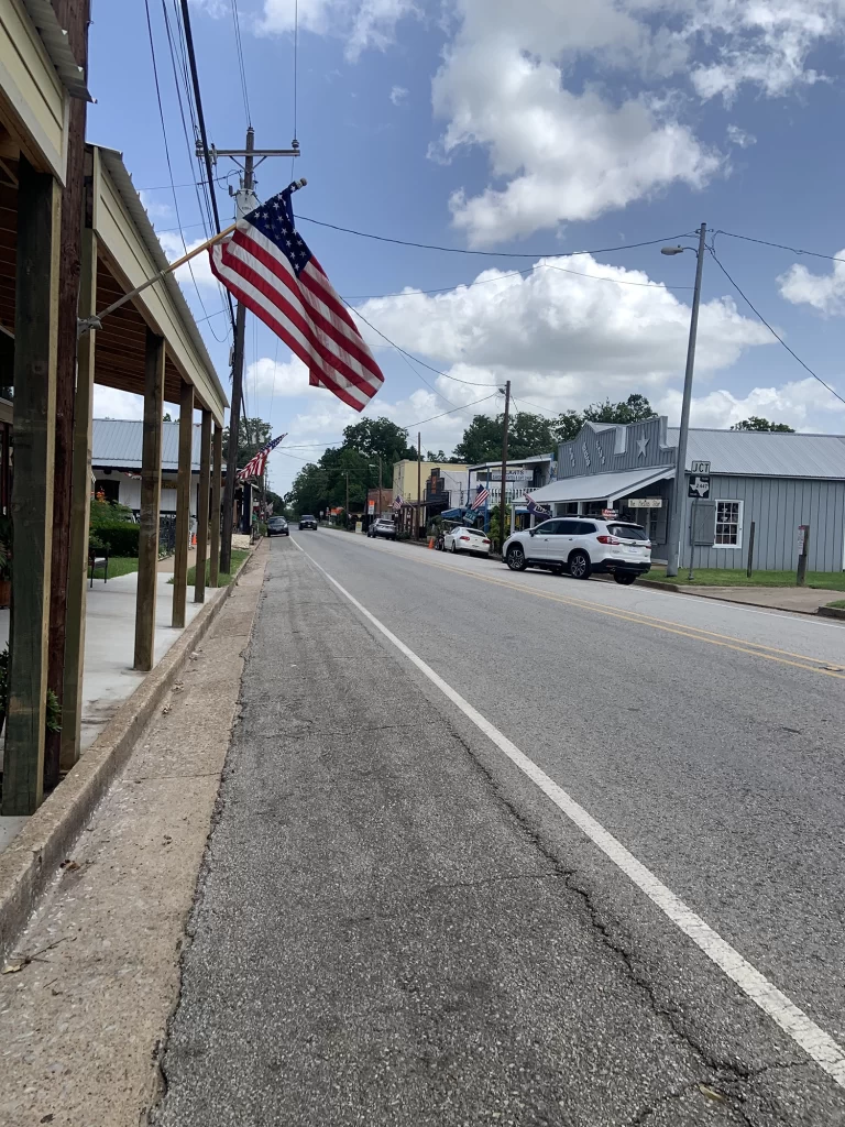 Main street Chappell Hill Texas