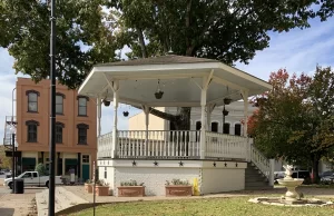 Brenham Texas Town Square Gazebo