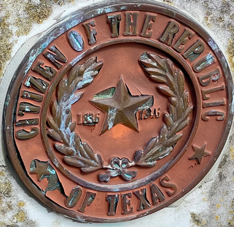 Citizen Republic of Texas Historic Medallion