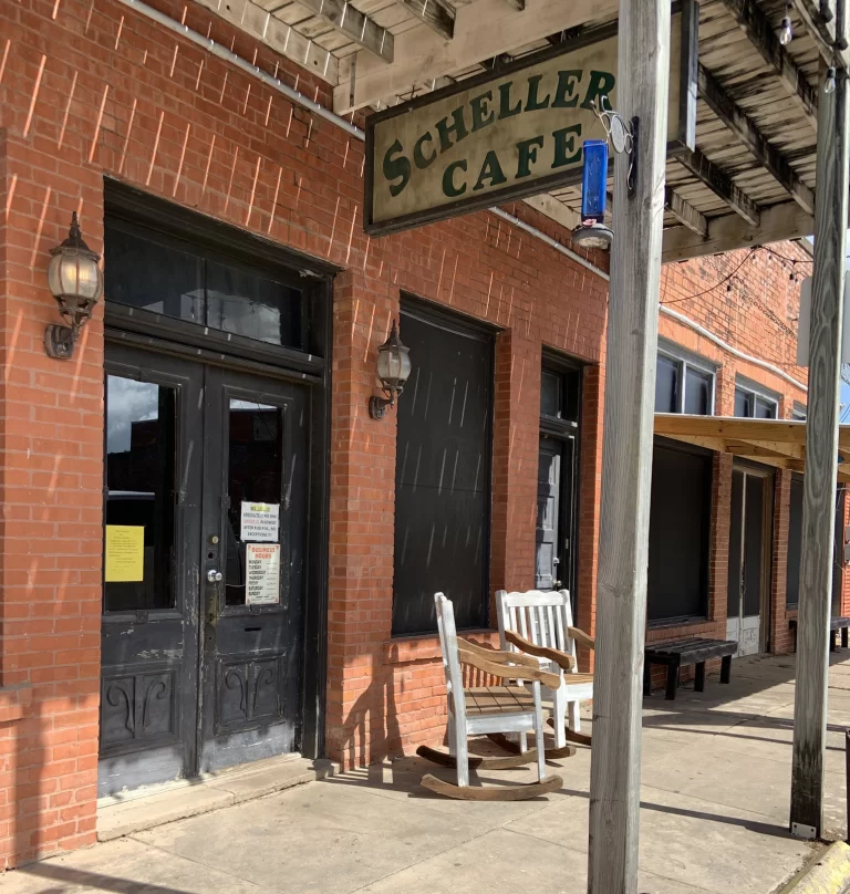 Schellers Cafe Glen Flora Texas